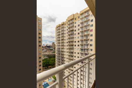 Varanda da Sala de apartamento para alugar com 1 quarto, 27m² em Guaiauna, São Paulo