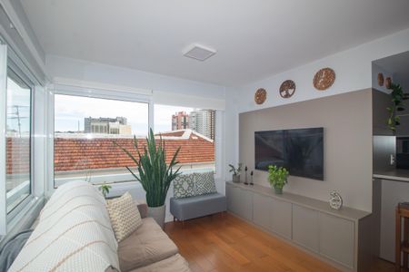 Sala de apartamento para alugar com 2 quartos, 65m² em Menino Deus, Porto Alegre