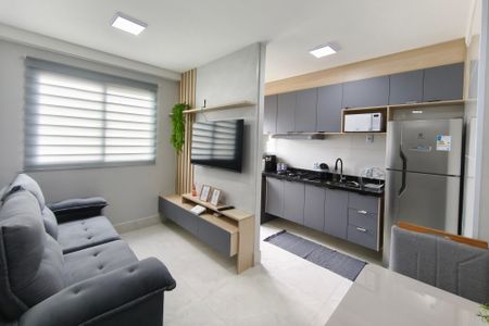 Sala de apartamento para alugar com 2 quartos, 42m² em Jardim Ibirapuera, Campinas