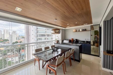 Varanda gourmet de apartamento à venda com 2 quartos, 94m² em Ipiranga, São Paulo