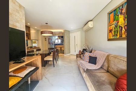 Sala de apartamento à venda com 3 quartos, 110m² em Jardim das Acacias, São Paulo