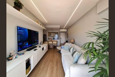 Sala de apartamento à venda com 3 quartos, 123m² em Botafogo, Rio de Janeiro