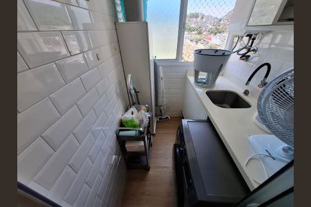Cozinha e Área de Serviço de apartamento à venda com 3 quartos, 123m² em Botafogo, Rio de Janeiro