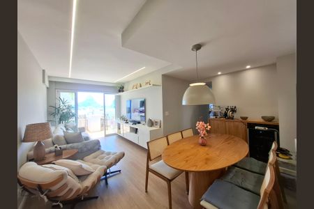 Sala de apartamento à venda com 3 quartos, 123m² em Botafogo, Rio de Janeiro