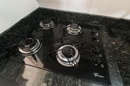 Studio à venda com 34m², 1 quarto e sem vagaCozinha 