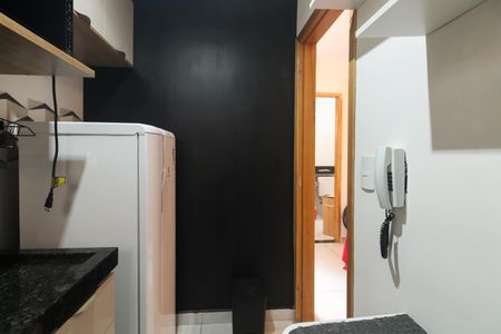 Studio à venda com 34m², 1 quarto e sem vagaCozinha 