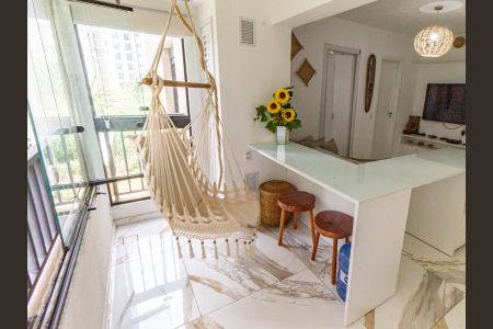 Apartamento para alugar com 40m², 1 quarto e sem vagaVaranda e Área de Serviço