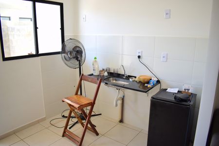 Cozinha de casa de condomínio para alugar com 2 quartos, 70m² em Parque Residencial Candido Portinari, Ribeirão Preto