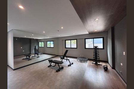 Studio para alugar com 25m², 1 quarto e sem vaga Studio para alugar com 25m², 1 quarto e sem vagaAcademia