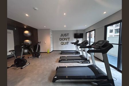 Studio para alugar com 25m², 1 quarto e sem vaga Studio para alugar com 25m², 1 quarto e sem vagaAcademia