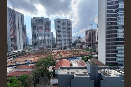 Varanda de kitnet/studio para alugar com 1 quarto, 25m² em Jardim das Acacias, São Paulo