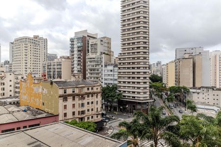 Vista de kitnet/studio para alugar com 1 quarto, 22m² em Campos Elíseos, São Paulo