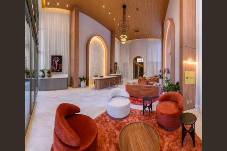 Apartamento para alugar com 37m², 1 quarto e 1 vaga