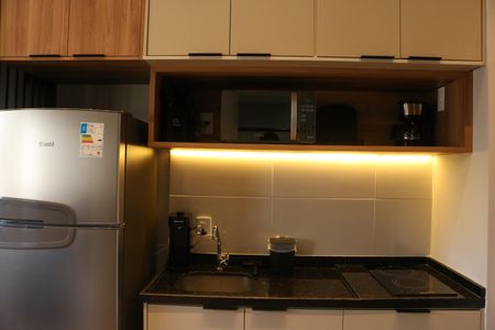 Studio para alugar com 24m², 1 quarto e 1 vagaCozinha