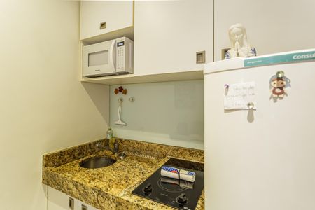 Studio para alugar com 31m², 1 quarto e 1 vaga Studio para alugar com 31m², 1 quarto e 1 vagaCozinha