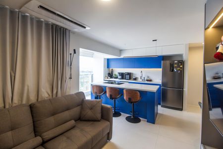 Apartamento para alugar com 49m², 1 quarto e 2 vagasSala 