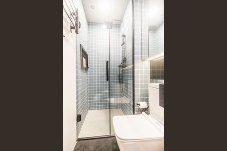 Apartamento para alugar com 49m², 1 quarto e 2 vagasBanheiro da Suíte