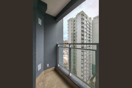 Varanda da Sala de apartamento para alugar com 2 quartos, 45m² em Santo Cristo, Rio de Janeiro