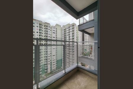 Varanda da Sala de apartamento para alugar com 2 quartos, 45m² em Santo Cristo, Rio de Janeiro