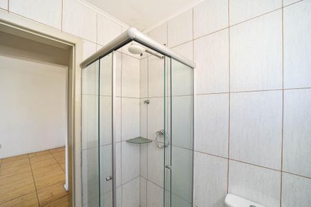 Banheiro de apartamento para alugar com 1 quarto, 42m² em Jardim Dona Leopoldina, Porto Alegre