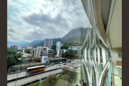 Apartamento para alugar com 170m², 2 quartos e 1 vagaVaranda da Sala 1 - vista para o Cristo Redentor