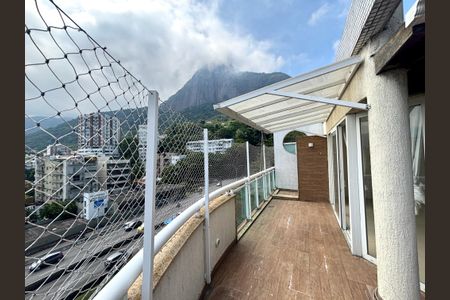 Apartamento para alugar com 170m², 2 quartos e 1 vagaCobertura - vista para o Cristo Redentor