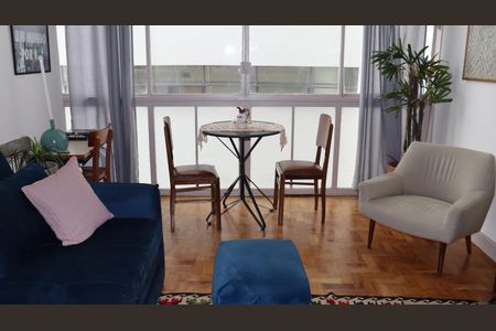 Sala - Dormitório de kitnet/studio para alugar com 1 quarto, 30m² em Centro Histórico de São Paulo, São Paulo