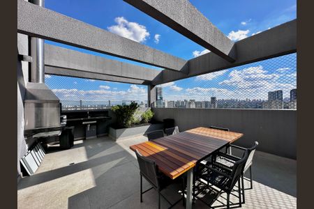 Apartamento à venda com 48m², 1 quarto e 1 vagaChurrasqueira 