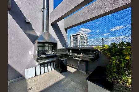 Apartamento à venda com 48m², 1 quarto e 1 vagaChurrasqueira 