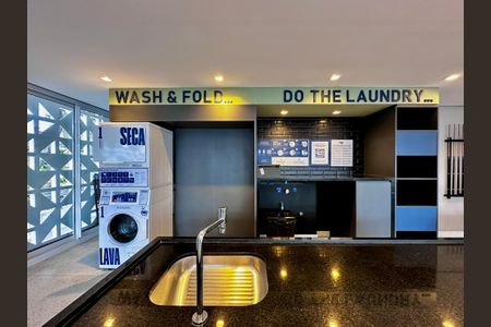 Apartamento à venda com 48m², 1 quarto e 1 vagaLavanderia 