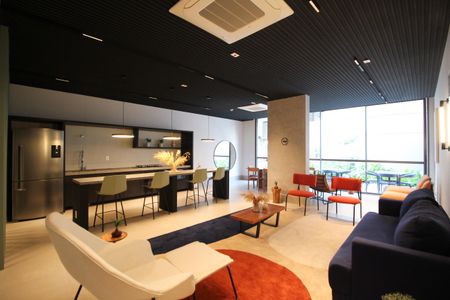 Apartamento para alugar com 66m², 2 quartos e 1 vaga Apartamento para alugar com 66m², 2 quartos e 1 vagaÁrea comum - Salão de festas