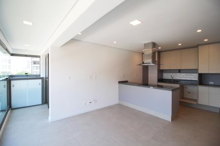 Sala de apartamento para alugar com 2 quartos, 66m² em Indianópolis, São Paulo