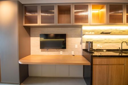 Studio à venda com 31m², 1 quarto e sem vagaSala / Quarto - Studio