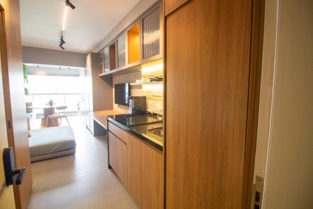 Studio à venda com 31m², 1 quarto e sem vagaCozinha