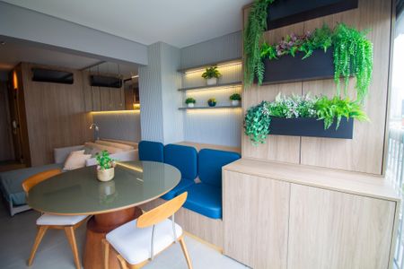 Studio à venda com 31m², 1 quarto e sem vagaVaranda Gourmet