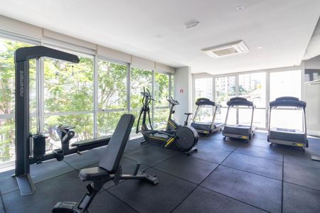 Studio para alugar com 42m², 1 quarto e 1 vagaÁrea comum - Academia