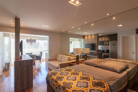 Studio de kitnet/studio para alugar com 1 quarto, 42m² em Indianópolis, São Paulo