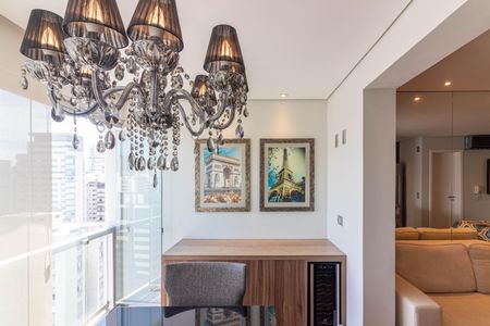 Studio para alugar com 42m², 1 quarto e 1 vagaSala de Jantar - Varanda