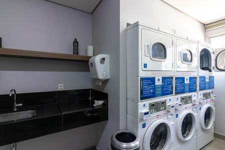 Studio para alugar com 42m², 1 quarto e 1 vagaLavanderia 