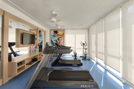 Apartamento à venda com 85m², 3 quartos e 2 vagasÁrea comum - Academia