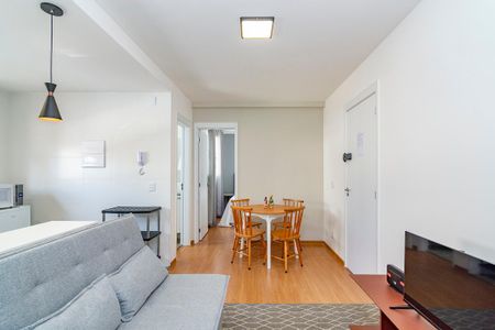 Sala de apartamento para alugar com 1 quarto, 35m² em Barro Preto, Belo Horizonte