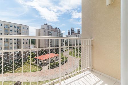 Sacada da Sala de apartamento para alugar com 2 quartos, 48m² em Botujuru, Mogi das Cruzes