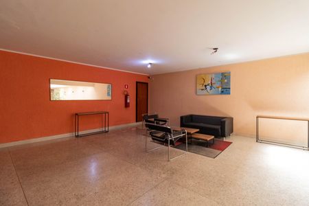 Apartamento para alugar com 127m², 3 quartos e sem vagaHall social