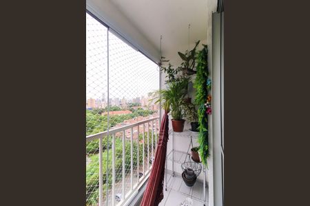 Varanda de apartamento à venda com 2 quartos, 55m² em Brás, São Paulo