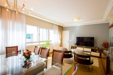 Sala de apartamento à venda com 4 quartos, 127m² em Jardim, Santo André