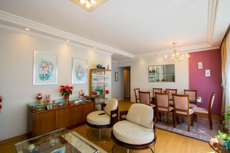 Sala de apartamento à venda com 4 quartos, 127m² em Jardim, Santo André