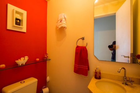 Lavabo de apartamento à venda com 4 quartos, 127m² em Jardim, Santo André