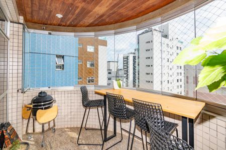 Varanda da Sala de apartamento para alugar com 4 quartos, 240m² em Buritis, Belo Horizonte