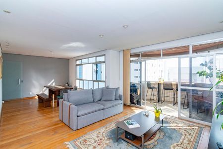 Sala de apartamento para alugar com 4 quartos, 240m² em Buritis, Belo Horizonte