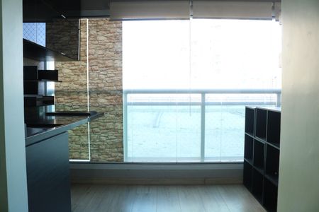 Cozinha de kitnet/studio para alugar com 1 quarto, 33m² em Barra Funda, São Paulo